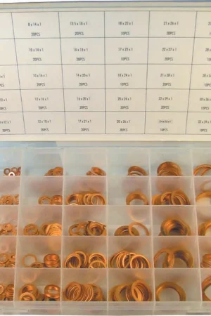 Final Sale PKTool540pc Copper Washer Assortment - RG2887 (Pickup Only)