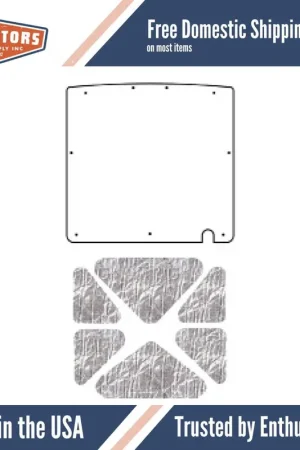 Place Order Hood Insulation Pad Heat Shield for 1968 Oldsmobile A-Body