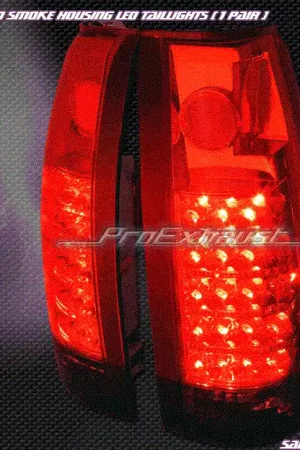 Exclusive Red Smoke LED Taillights