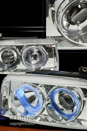 Chrome Dual Halo Pro Headlights Viral