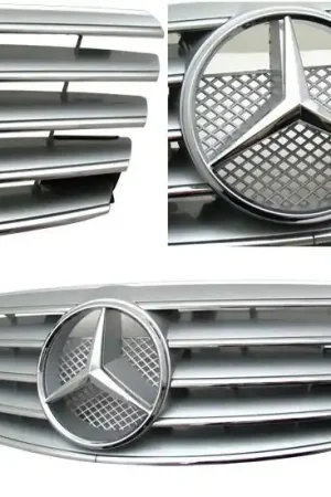 Brand New W210 00-02 Grille Silver