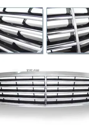 W203 OEM Style Chrome Grille Fan Favorite
