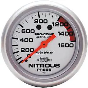 Fresh Stock Nitrous Pressure Gauge
