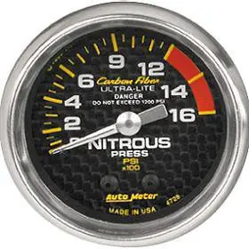 Get Yours Nitrous Pressure Gauge
