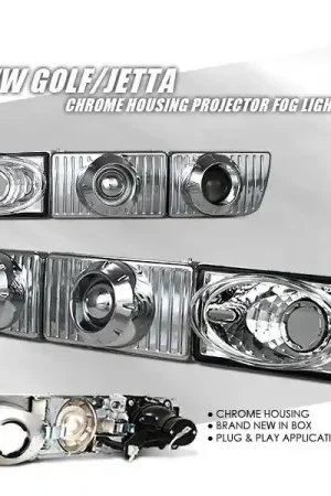 Final Sale Chrome Projector Fog Lights