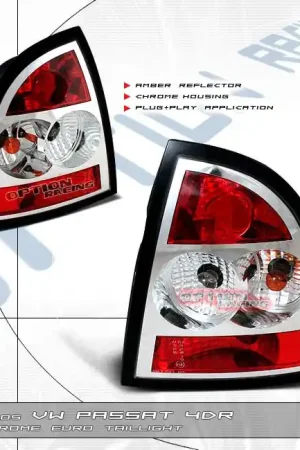 Passat 4Dr Euro Chrome Tail Lights Last Chance