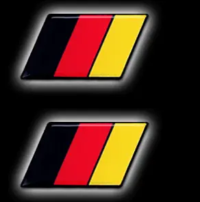 German Flag Euro Emblem - Red Big Sale