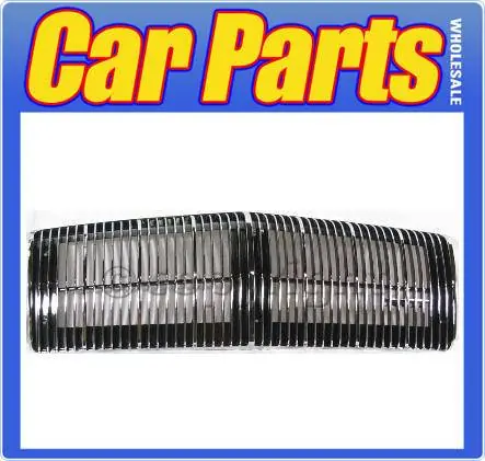 Hassle-Free Returns Chrome Black Front Grille