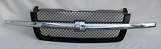 Chrome Black Front Grille Hassle-Free Returns