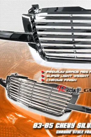 Sale Front 1PC All Chrome Grille