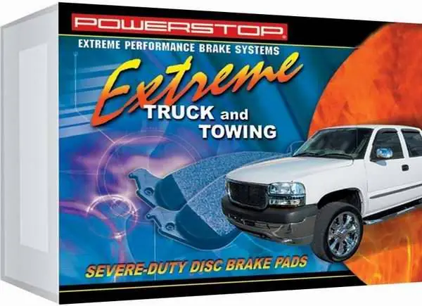 Power Stop Friction Z36 Truck & Tow Brake Pads - Front - Z36-845 Today Only