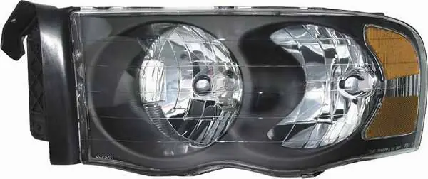 Deal Diamond Back Headlights with Black Housing - 091208B