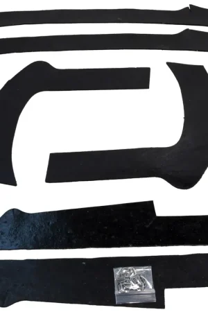 Fender Dust Splash Shield for Ford Mustang 1965-66 2DR Rubber Made in USA Exclusive