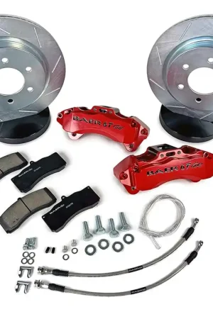 Get Yours Baer Brakes 4261636S-2 Baer Brakes 13.5" 6T Front Brake Kit, Silver, SZ