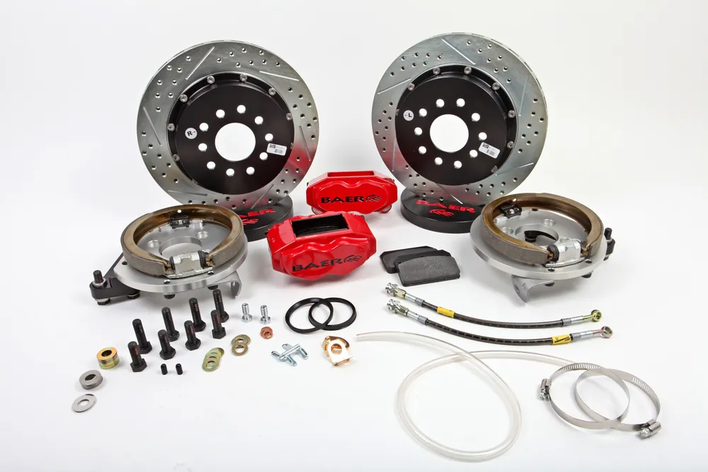 Fast Shipping Baer Brakes 4262263B Baer Brakes 13" SS4+ Rear Brake Kit, Black, SDZ