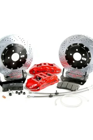 Hot Deal Baer Brakes 4261409FR Baer Brakes 15" Extreme+ Front Brake Kit, Fire Red, SDZ