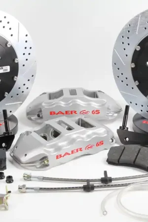 Baer Brakes 4141043S Baer Brakes 15" Extreme+ Front Brake Kit - Silver Exclusive