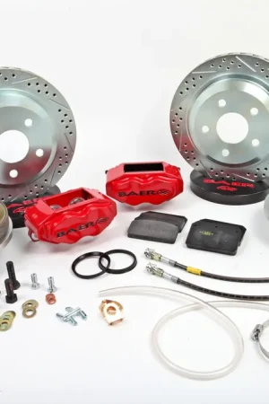 Baer Brakes 4302406R Baer Brakes 12" SS4 Rear Brake Kit, Red, SDZ Trusted Brand