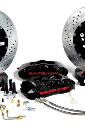 Time-Limited Baer Brakes 4301511B Baer Brakes 14" Pro+ Front Brake Kit - Black