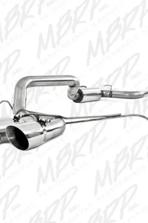 MBRP Exhaust T304 Stainless Steel 3" Cat Back Dual Center Outlet for 2013-2018 Ford Focus ST 2.0L EcoBoost - S4200304 Best Seller