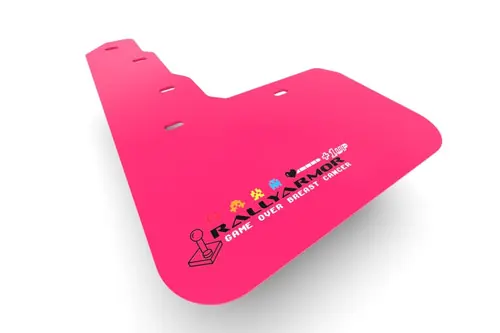 Rally Armor 2022-2025 Rivian R1T Pink Mud Flap BCE Logo Buy Today