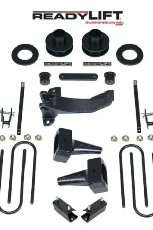 Don’t Miss Out ReadyLIFT 2.5'' SST Lift Kit with 5'' Rear Tapered Blocks for 2011-2016 F250 F350 F450 4WD 69-2511TP