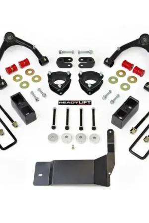 ReadyLIFT 4'' SST Lift Kit - Aluminum or Stamped Steel Upper Control Arms for GM 2014-2018 1500 4WD 69-3414 Hot Picks