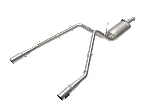 Big Sale aFe 09-18 Ram 1500 V8 5.7L Hemi Gemini XV 3in 304 SS Cat-Back Exhaust w/ Polished Tips - 49-32083-P