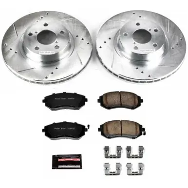 Flash Sale Power Stop 05-06 Saab 9-2X Front Z23 Evolution Sport Brake Kit