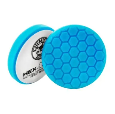 Chemical Guys Hex-Logic Light Polishing/Finishing Pad Blue (6.5 Inch) Limited Time