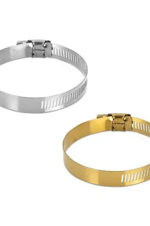 Buy Direct Mishimoto High-Torque Worm Gear Clamp, 0.31" - 0.47" - 8mm - 12mm, Pack of 10 - Stainless Steel