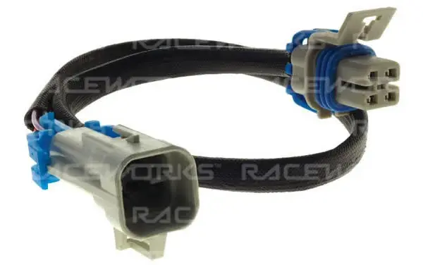 Raceworks Oxygen Sensor Loom Extension (EGO-106 Plug) 410mm Low Price