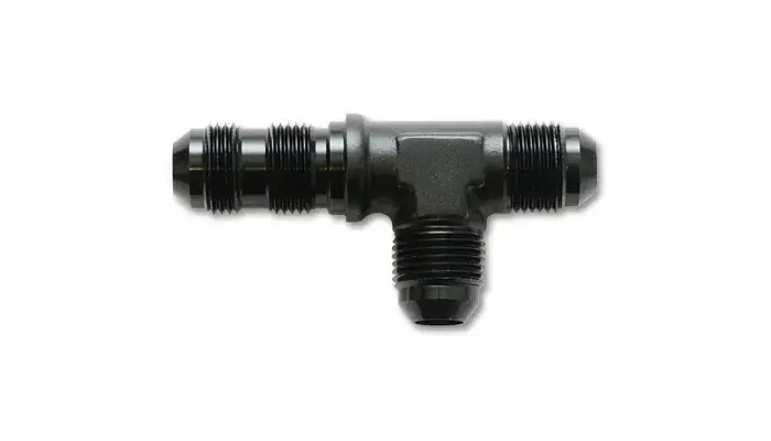 Same Day Shipping Vibrant Performance Bulkhead Adapter Tee on Run Fitting Size: -10AN
