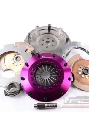 Shop Now Xtreme Clutch 200mm Rigid Solid Ceramic Twin Plate Clutch Kit (KIT MSP MAZ MX5 5S RIGID TWIN PLATE CER)