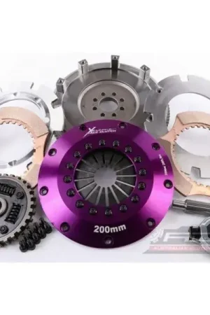 Xtreme Clutch 200mm Sprung Ceramic Twin Plate Clutch Kit (KIT MSP NISSAN PULSAR GTiR inc F/W) Exclusive