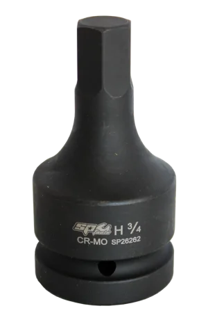 SP Tools 1" Drive Inhex Impact Socket - SAE - Individual, Size: 11/16" Next Day Delivery