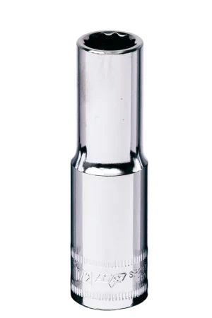 SP Tools 1/2" Drive Deep Socket - 12pt SAE - Individual, Size: 3/8" Weekend Sale