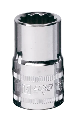 Crafted SP Tools 1/2" Drive Socket - 12pt Metric - Individual, Size: 10mm