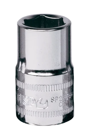 Warranty Included SP Tools 1/2" Drive Socket - 6pt SAE - Individual, Size: 3/8"