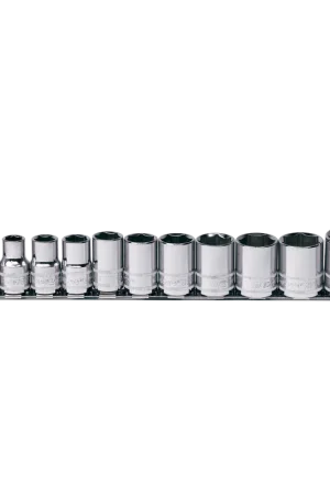 SP Tools 1/2" Drive Socket Rail Set - SAE Only - 6pt - 11pc Best Seller