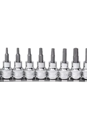 SP Tools 1/4" Drive Socket Rail Set - Inhex - Metric/SAE - 9pc Big Sale