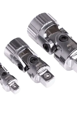 Don’t Miss Out SP Tools 1/4", 3/8" & 1/2" Drive Universal Joint Set - Auto Reset - 3pc