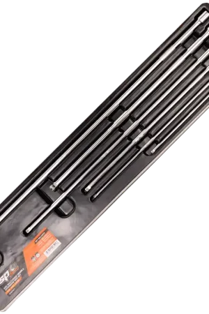 SP Tools 1/4", 3/8" & 1/2" Drive Wobble Extension Bar Set - Long - 6pc Viral