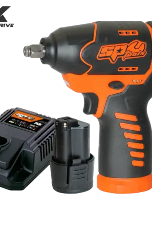 Affordable SP Tools 12v 3/8" Drive Impact Wrench Kit - 2.5Ah - SX Drive