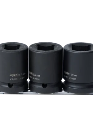 Buy Online SP Tools 3/4" Drive Impact Socket Rail Set - Double Square - Metric Only - 3pc