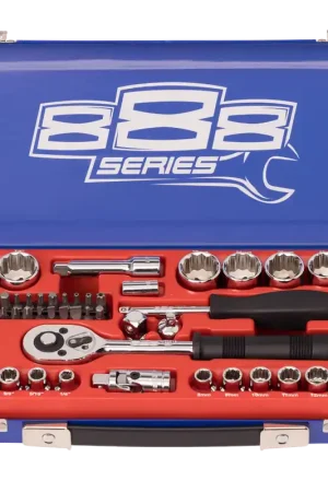 Save Now SP Tools 3/8" Drive - Socket Set - 888 Series - Metric/SAE - 12pt - 50pc
