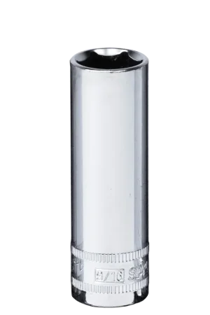Hot Picks SP Tools 3/8" Drive Deep Socket - 6pt SAE - Individual, Size: 5/16"