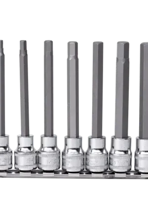 Brand New SP Tools 3/8" Drive Socket Rail Set - Inhex - Metric Only - 7pc