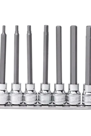 SP Tools 3/8" Drive Socket Rail Set - Inhex - SAE Only - 7pc Limited Edition