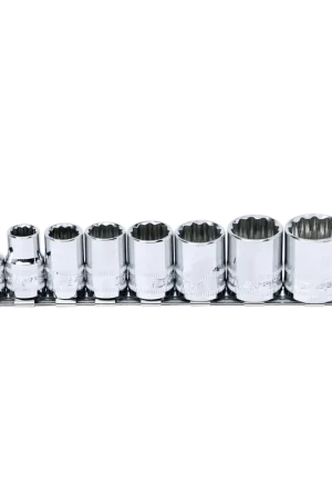 Cheap SP Tools 3/8" Drive Socket Rail Set - SAE Only - 12pt - 8pc